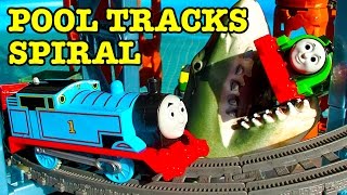 Thomas Tank Trackmaster Anic Pool Tracks Spiral How To Make