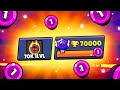 70К 1ЛВЛ!  ПОГНА! Brawl Stars | Бравл Старс