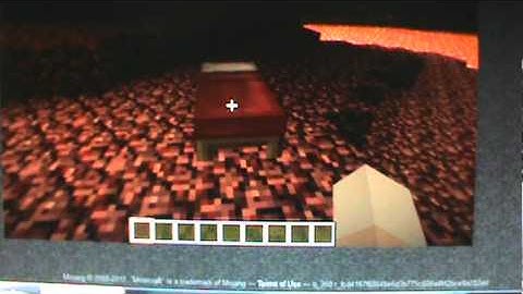 What happens if you try to sleep in the Nether in Minecraft? This happens!