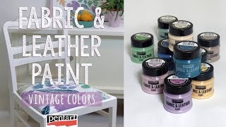 Textil és bőrfesték vintage színek // Vintage colors of Fabric & Leather  Paint - YouTube