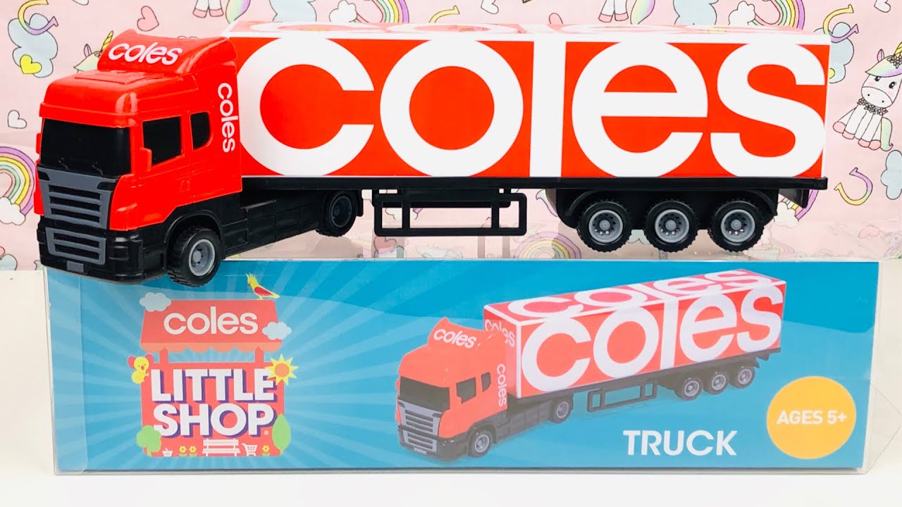COLES TRUCK LITTLE SHOP 2 MINI COLLECTORS 2 Unboxing and Reviewing