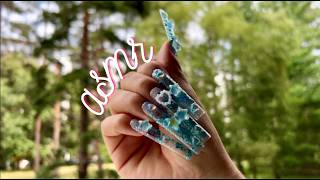 Camera tapping & scratching ASMR whispered
