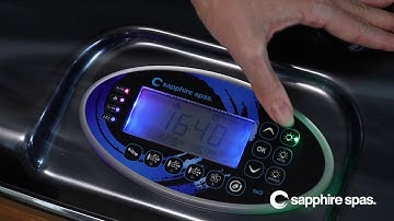 HOW TO : setting the water temperature S.TMP