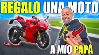 Ho regalato una moto a mio papà❤️ (non è clickbait)