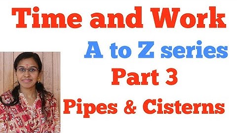 Pipes & Cisterns in Tamil-Free RBI ASSISTANT MOCK