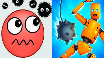 Play TikTok Gameplay HIDE BALL vs RAGDOLL BREAK - Level Up Funny Games Ep 155