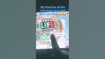 Thumbnail of My iPad does not work and it has all the toca boca😭 #tocaboca