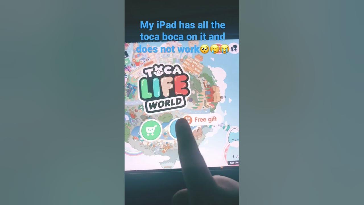 My iPad does not work and it has all the toca boca😭 #tocaboca