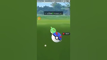 Catching very ultra rare shiny Pokemon in wild op Pokemon. #pgsharp #shiny #short #theleader