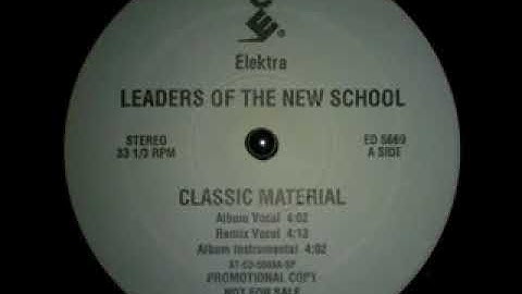 Leaders Of The New School   Classic Material Diamond D Remix 1993 HQ