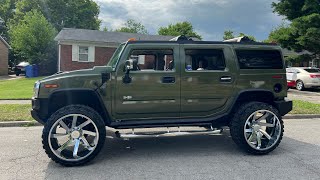 HUMMER H2 ON 26 inch ARKON OFF-ROAD RIMS