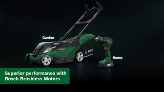 Superior performance with Bosch Brushless Motors