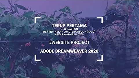 Adobe Dreamweaver 2020 - Website Project
