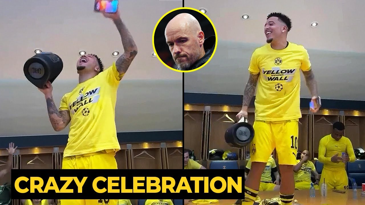 Jadon Sanchos PERFECT REVENGE on Erik ten Hag after reaching Champions League FINAL  Man Utd News