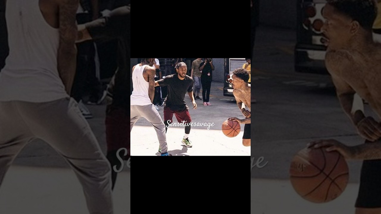 STAY FIT LIKE KENDRICK- KENDRICK SHOWING OFF HIS ATHLETIC SKILLS 💪🔥