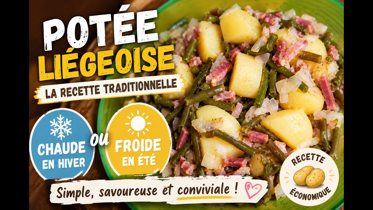 Potée Liégeoise Traditionnelle 🥔 | La Recette Facile à Déguster Chaude en Hiver ou Froide en Été