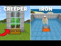 TOP 3 Farms for Beginners in Minecraft Bedrock 1.18! (Iron Farm, Creeper Farm)