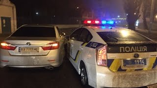 ДТП с полицейским приусом с пострадавшими 15.02.20...
