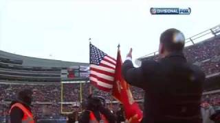Jim Cornelison National Anthem- Bears vs Seahawks Divisional Playoffs