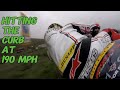 Close Call at Isle Of Man TT - McGuiness Hits The Curb In Race