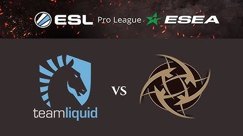 Team Liquid vs NiP CS:GO ESL Pro League Finals [11/5/16] [Dust2]