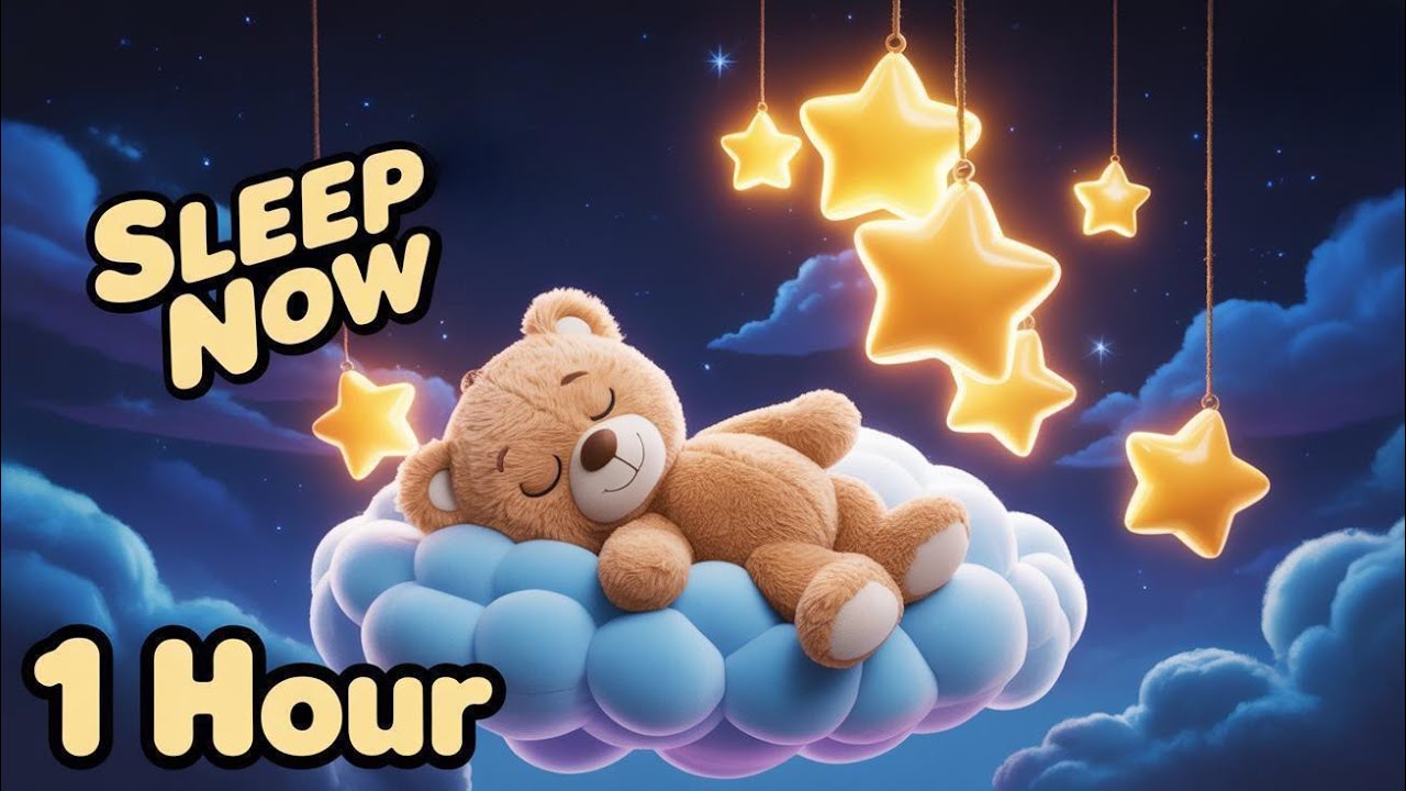 🐻 Twinkle Twinkle Little Star 🎶 Gentle Lullaby for Baby Sleep | Soothing Bedtime Music