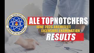 Architect Board Exam Result June 2026 | ALE Results