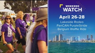 Weekend Watch April 26 - 28 | Things to do in San Diego