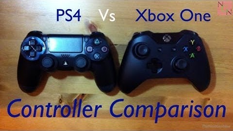 PS4 vs Xbox One Controller Comparison - A Gamers Perspective