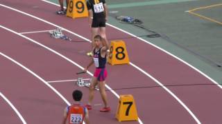 20160731岡山インターハイ男子400mR決勝