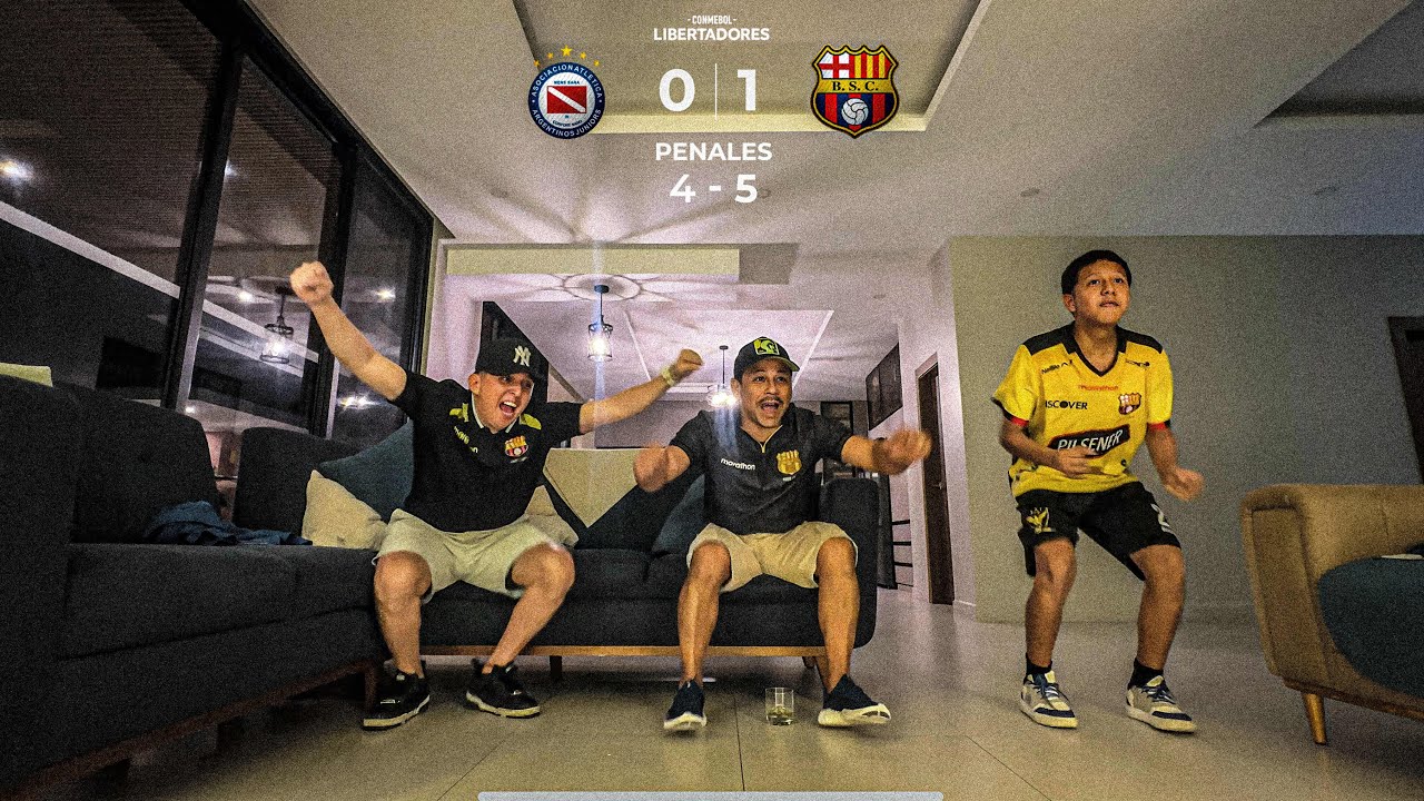 REACCIÓN a los PENALES | Argentinos Jrs vs BSC | Conmebol Libertadores