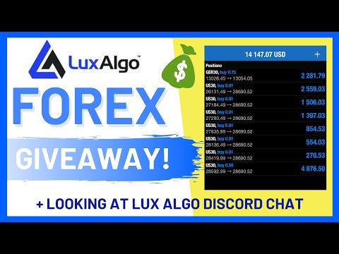 LUXALGO Forex indicator GIVEAWAY + (Looking at LUXALGO DISCORD CHAT)