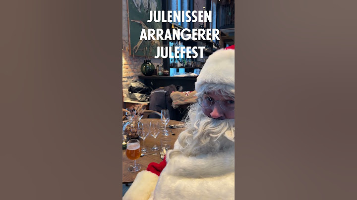 TEASER: Julenissen arrangerer Julefest - en Checkin produksjon
