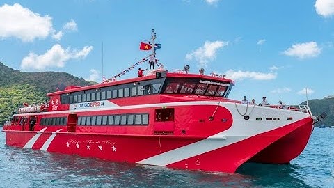 Tầu cao tốc đi Côn Đảo - Tầu Côn Đảo Express