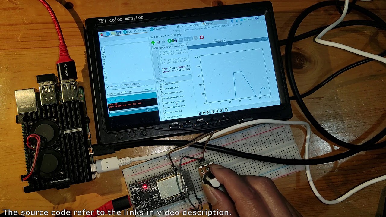BLE Notification example: Python/Raspberry Pi read notification from ...