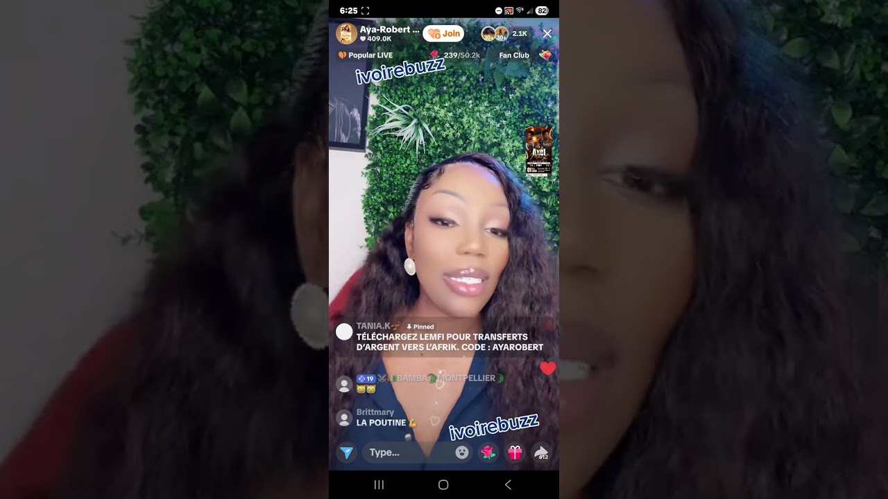 AYA-ROBERT LE POUTINE DU META PARLE AS SES VIP ET DONNE LE BGAIRAIS SUR LA CHAINE DE TÉLÉVISION ???