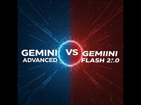 Gemini Advanced vs. Gemini Flash 2.0: Is the Paid Version WORTH It? (Coding Test!)
