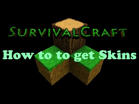 Survival craft 2 how to get skins in game - YouTube