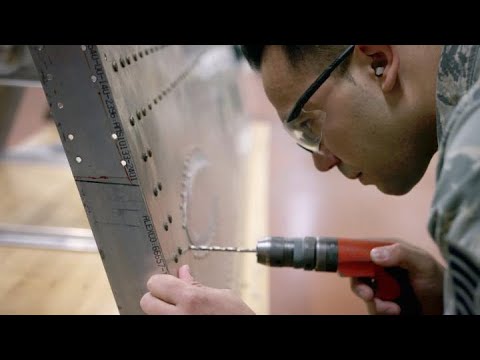 U.S. Air Force: TSgt Richard Bazen, Aircraft Structural Maintenance