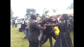 Mt. Elgon MP Fred Kapondi caught on camera exchanging blows at a funeral in Bungoma