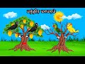 STORY OF  CROW AND TREE/ MORAL STORY IN TAMIL / VILLAGE BIRDS CARTOON