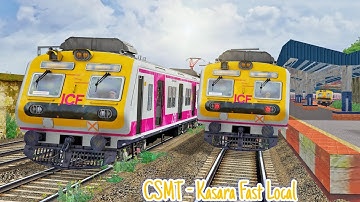 CSMT - Kasara Fast Local | MSTS LIVE