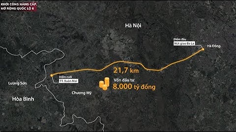 [Hà Nội] Mở rộng quốc lộ 6 lên 60 m | Gần 1 năm mới thi công được gần 3km