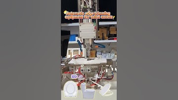 Automatic edge trimming equipment for toilet covers #machine #factoryproducts #factory