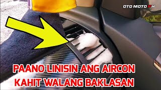 CAR AIRCON CLEANING WITHOUT REMOVING EVAPORATOR