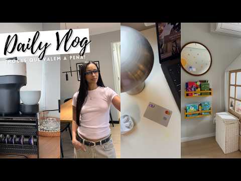 DAILY VLOG- UM DIA COMIGO, TROCAS QUE VALEM A PENA, CANTINHO DO CAFÉ E ORGANIZAÇÕES DA MATERNIDADE!