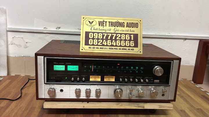 Amply sansui 8080db y nghĩa chữ db là gì