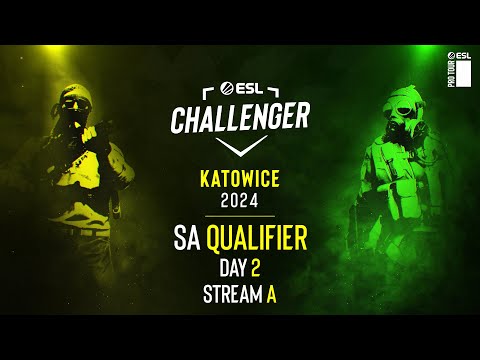 LIVE: ESL Challenger Katowice 2024 - Fluxo vs paiN Gaming - Closed Qualifier SA