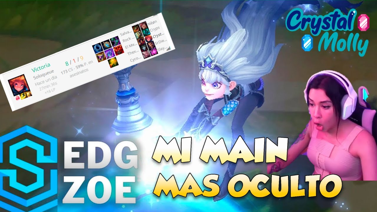 Mi main MÁS OCULTO 😏: League of Legends 😂😂