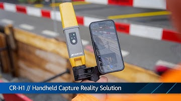 CR-H1 // Handheld Capture Reality Solution | Topcon